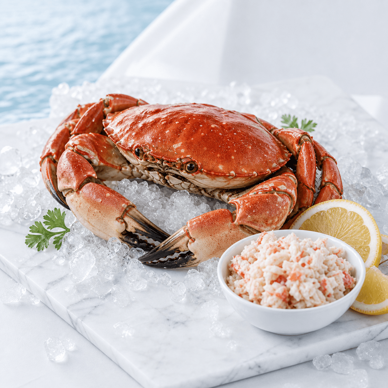 Whole Crab & Crab Meat