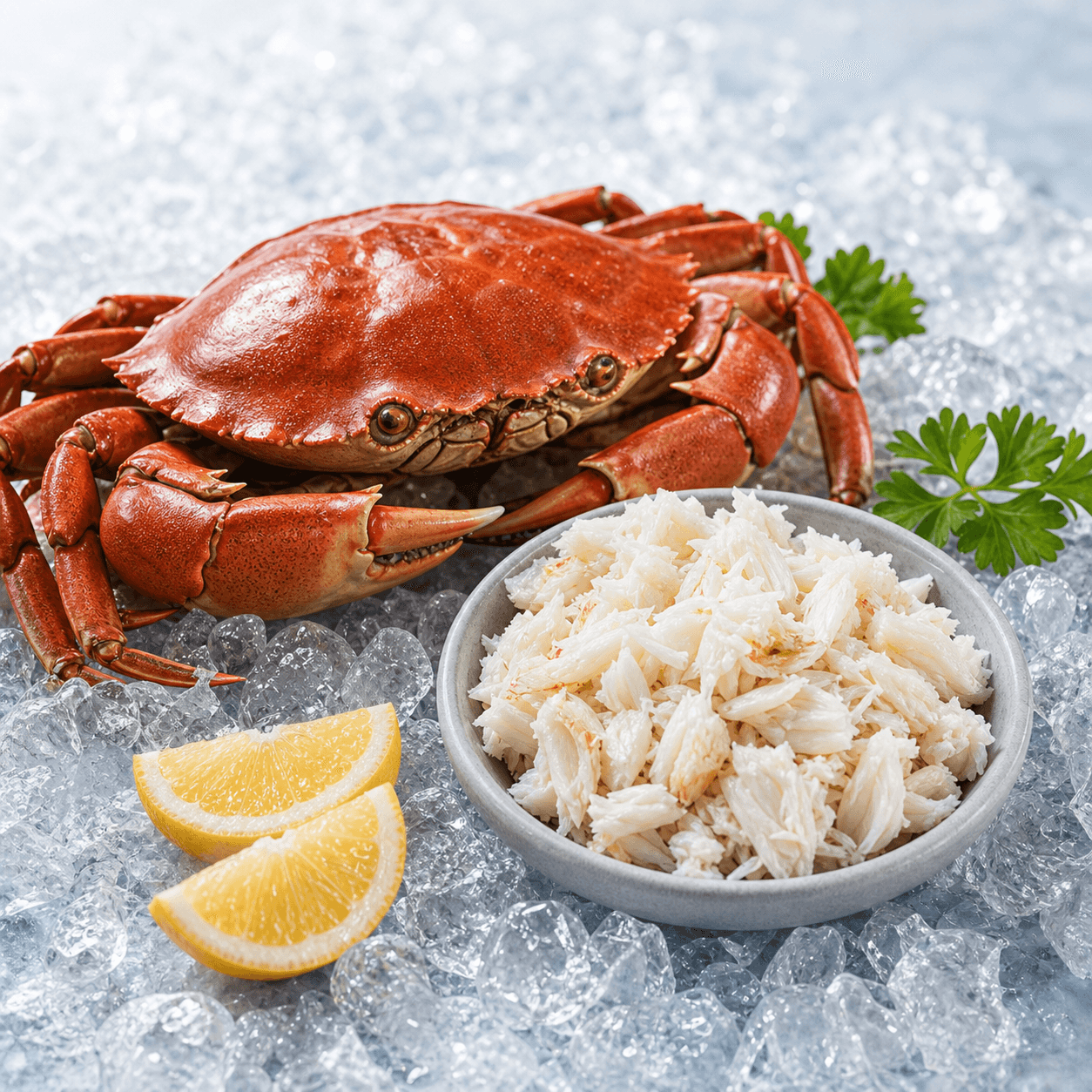 Whole Crab & Crab Meat